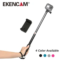 ekencam 30cm 98cm aluminum extendable monopod portable selfie stick for gopro hero 5 4 session sjcam sj4000 sj5000 xiaoyi 4k h8r