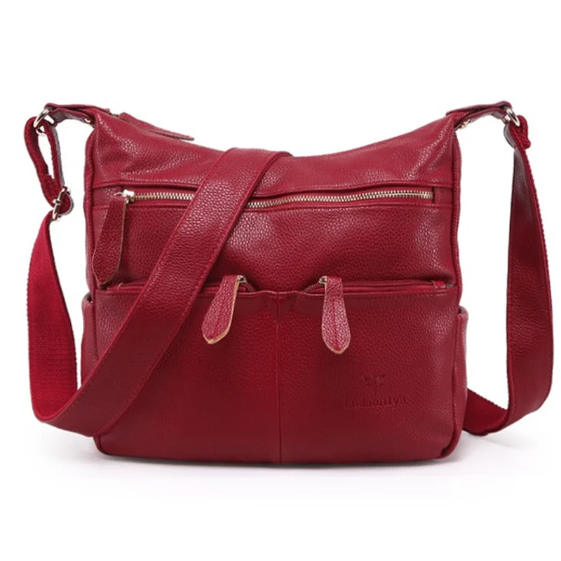 2020 Fashion Women Messenger Bags COMPOSITE GENUINE LEATHER Women's Handbag Bag Vintage Ladies Tote Crossbody Shoulder | Багаж и сумки