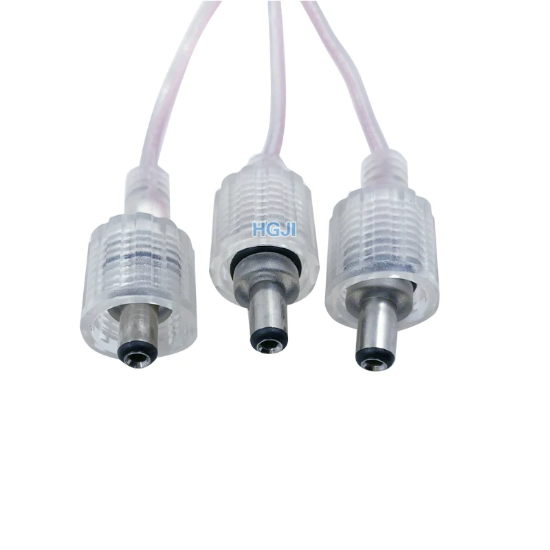 10 пар Бесплатная доставка DC 5 5x2 1 мм IP68 непроницаемый conector 2 pin Кабели клеммы для
