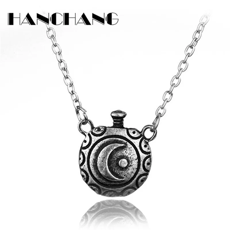 

Movie Once Upon A Time Emma Swan Pendant Necklace Vintage Antique Amulet Chain Jewelry For Women&Men