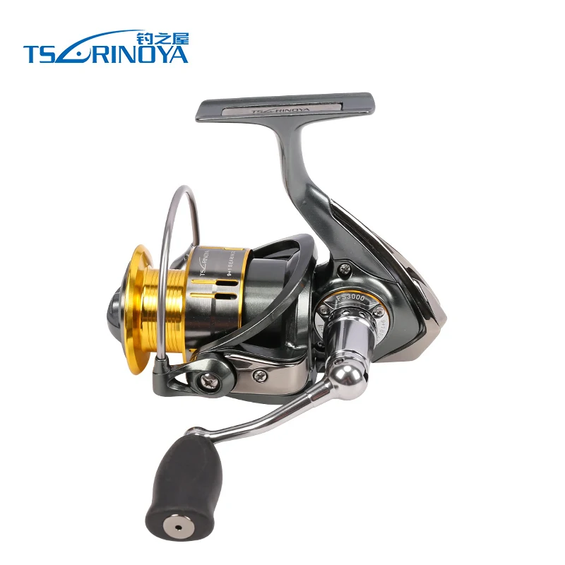 TSURINOYA FS3000 коэффициент 5 2: 1 анти корризионная спиннинговая катушка максимальная