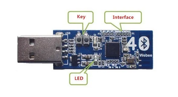 NEW BLE CC2540 USB Dongle 4 Bluetooth adapter protocol analyzer | Электроника