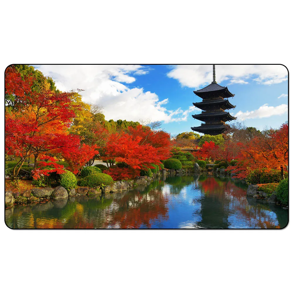 GP Chiba Crucible of Worlds 60x35cm Magic Playmat Play mat for Board Game table | Спорт и развлечения