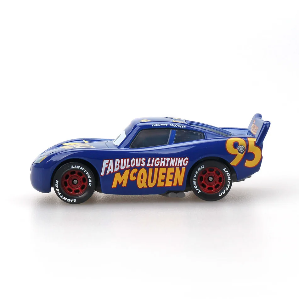 Disney Pixar Cars 2 3 Lightning Mcqueen Mater Jackson Storm Ramirez 1:55 литой автомобиль металлический сплав мальчик игрушки для детей подарок
