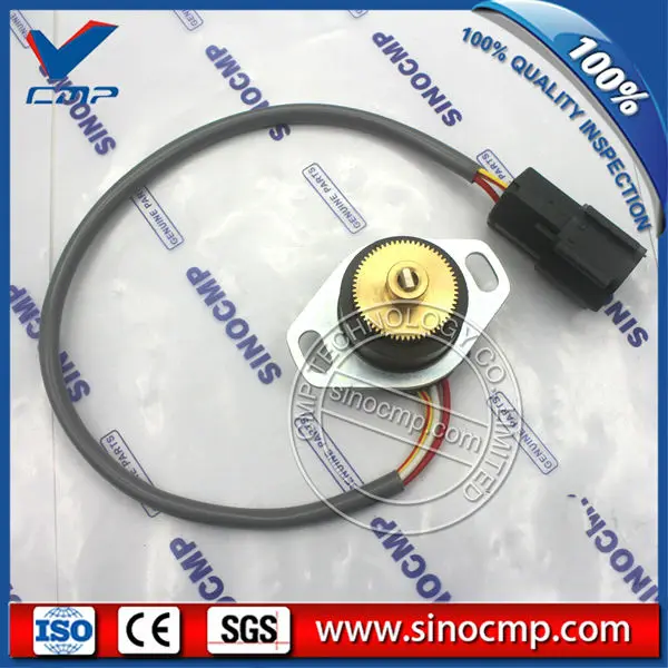 

SINOCMP Throttle Locator 7861-93-4130, Fitting Sensor for Komatsu PC-6 Excavator