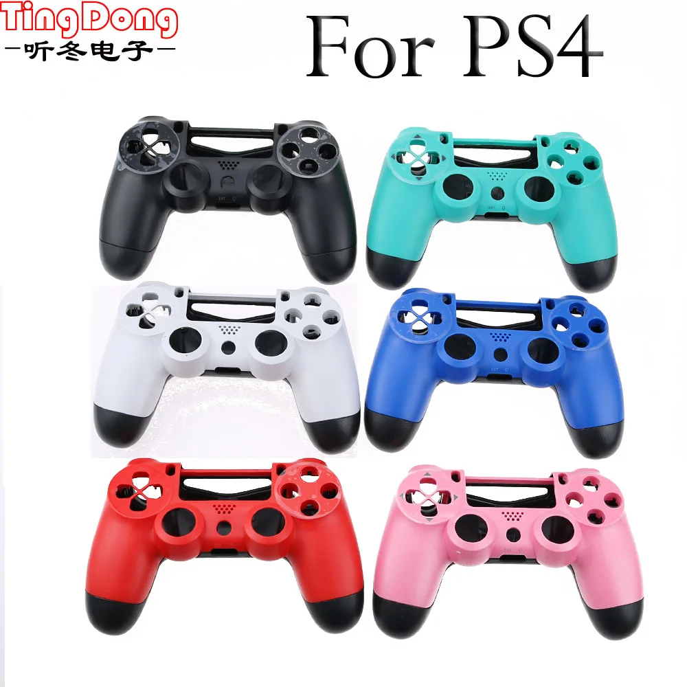 TingDong белый и черный матовый корпус корпуса для Sony PS4 Playstation 4 Замена беспроводного