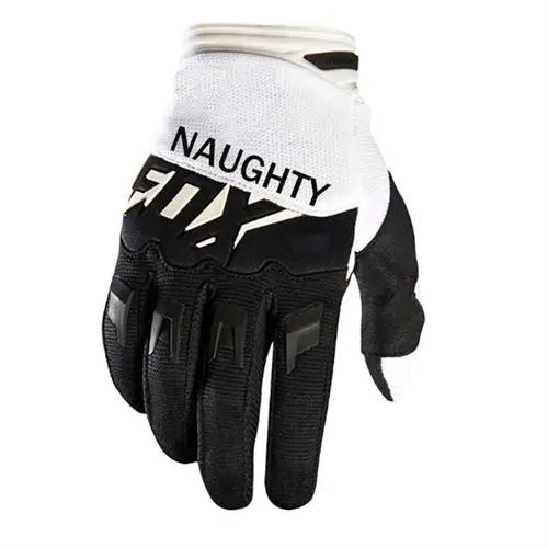 White Black Motorcycle MX DIRTPAW Pink Race Gloves Motorbike Mountain Bike Riding Cycling Sports Gloves - Цвет: White Black