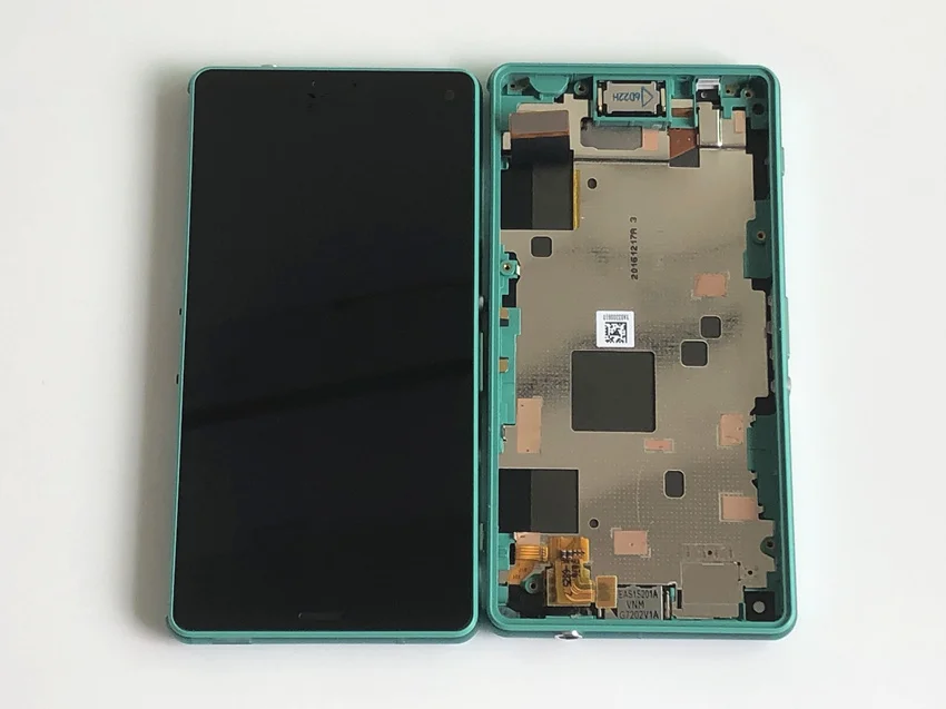 Полностью ЖК-дисплей для sony Xperia Z3 compact D5803 D5833 дигитайзер Датчик Z3 Мини сборка рамка с бесплатными инструментами