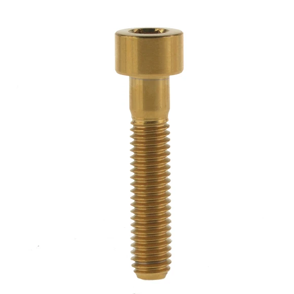 M6x35mm Golden Титановый "Wanyifa" Ti Болт M6 x 20 25 30 35 мм для наушников - Цвет: M6x35mm Golden