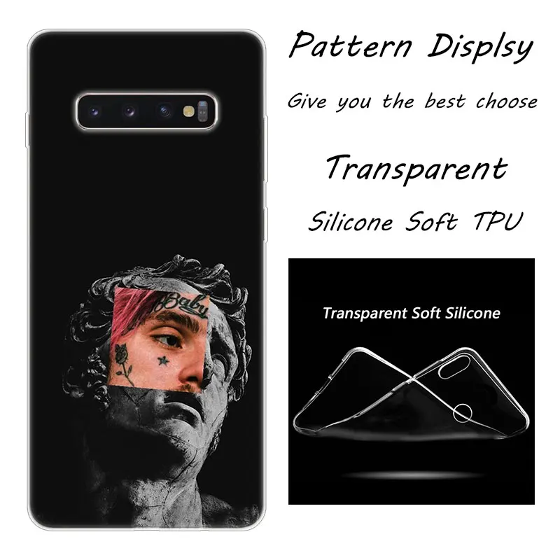 008 Горячая Распродажа, мягкий силиконовый чехол Lil Peep Rap Hip для samsung Galaxy S10 S9 S8 Plus S7 Edge A6 A8 Plus A7 A9 A5, Модный чехол - Цвет: 008