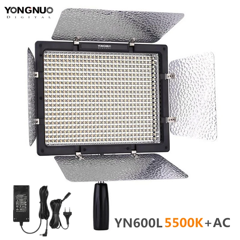 Светодиодсветильник панель YONGNUO YN600L YN600 L 5500K светильник для фотостудии