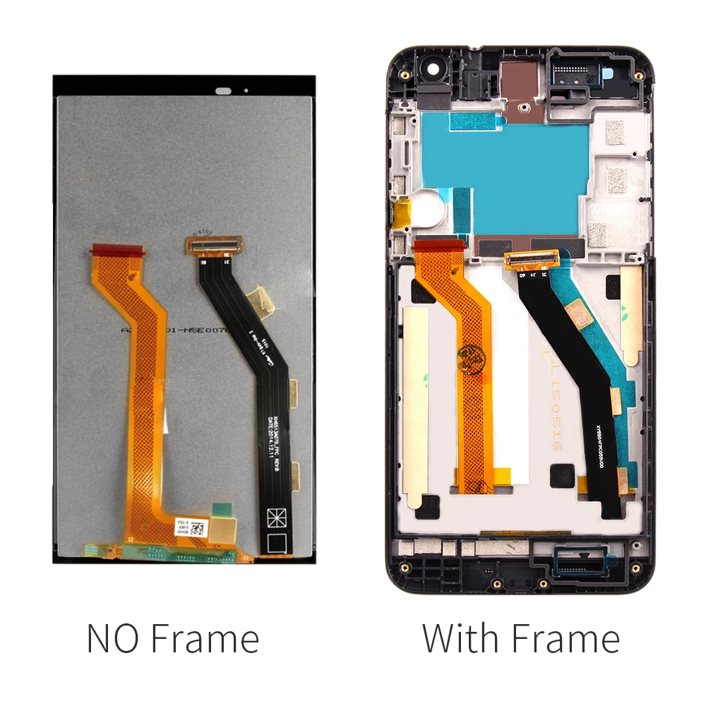Оригинальный ЖК дисплей 5 дюйма для HTC One E9 Plus сенсорный экран рамка дигитайзер в