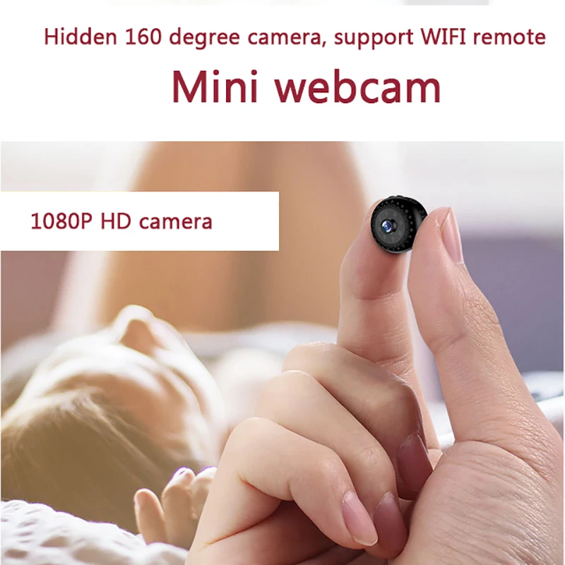 Мини Wi Fi камера ip 1080P 2MP наблюдения 170 градусов широкоугольный скрытый эндоскоп