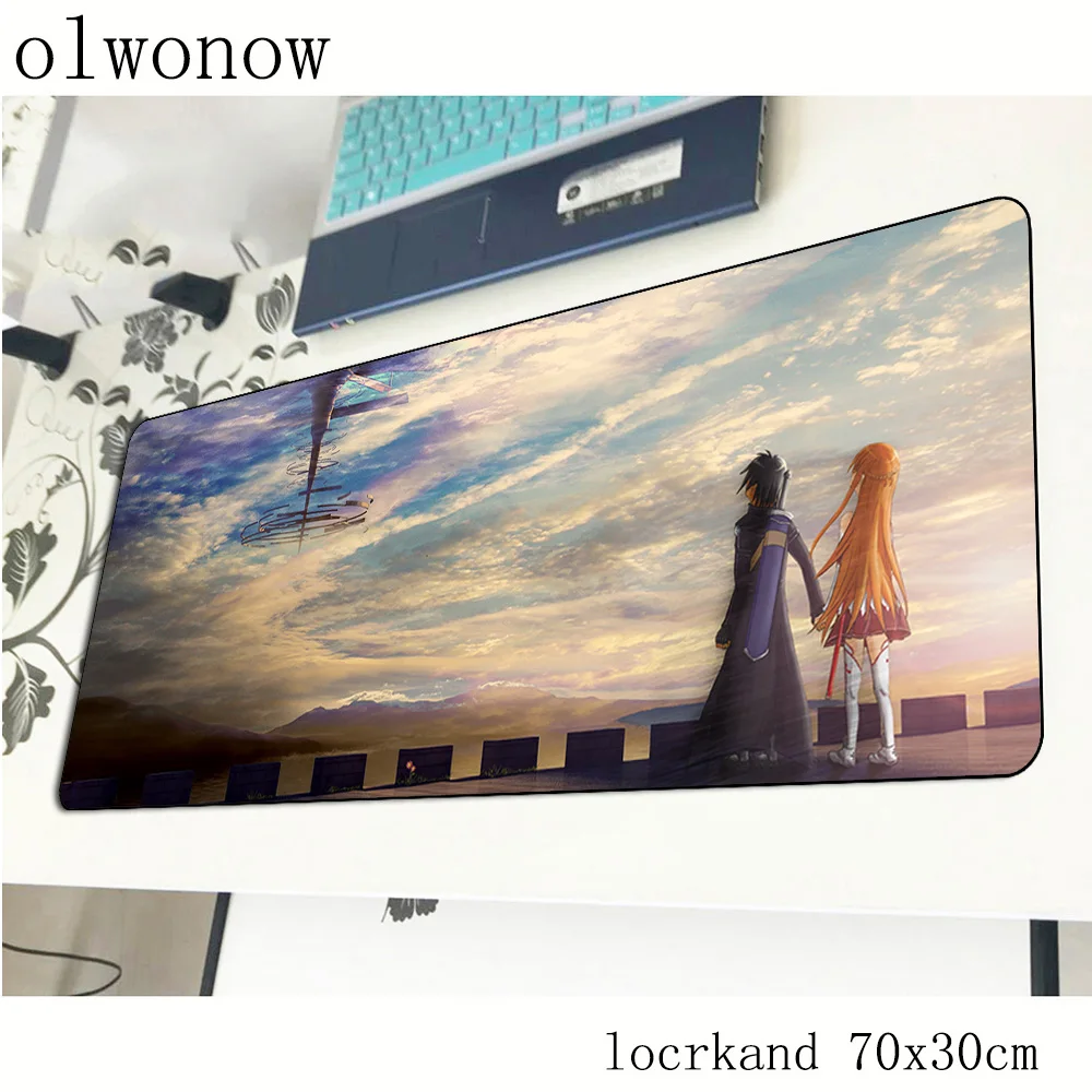 Коврик для мыши Sword Art Online геймер рождественские подарки 700x300x2 мм коврик notbook