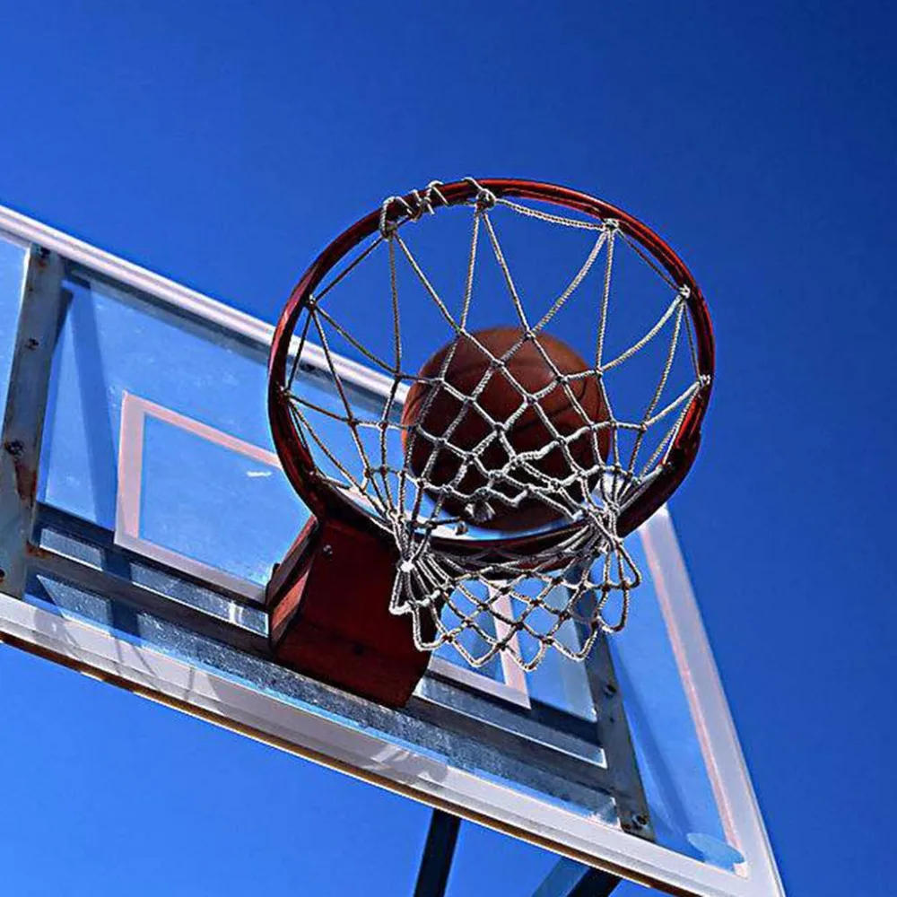 Deluxe Non Whip Replacement Basketball Net Durable Rugged Nylon Hoop Goal Rim Mesh hot sale | Спорт и развлечения