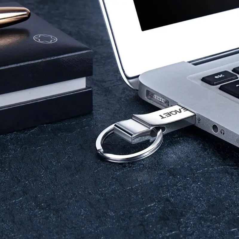 EAGET U9H мини металлический USB флэш-накопитель 8 ГБ 16 ГБ 32 ГБ флеш-диск USB 2,0 портативная карта памяти Ручка ручка с флэш-носителем USB флэш-диск