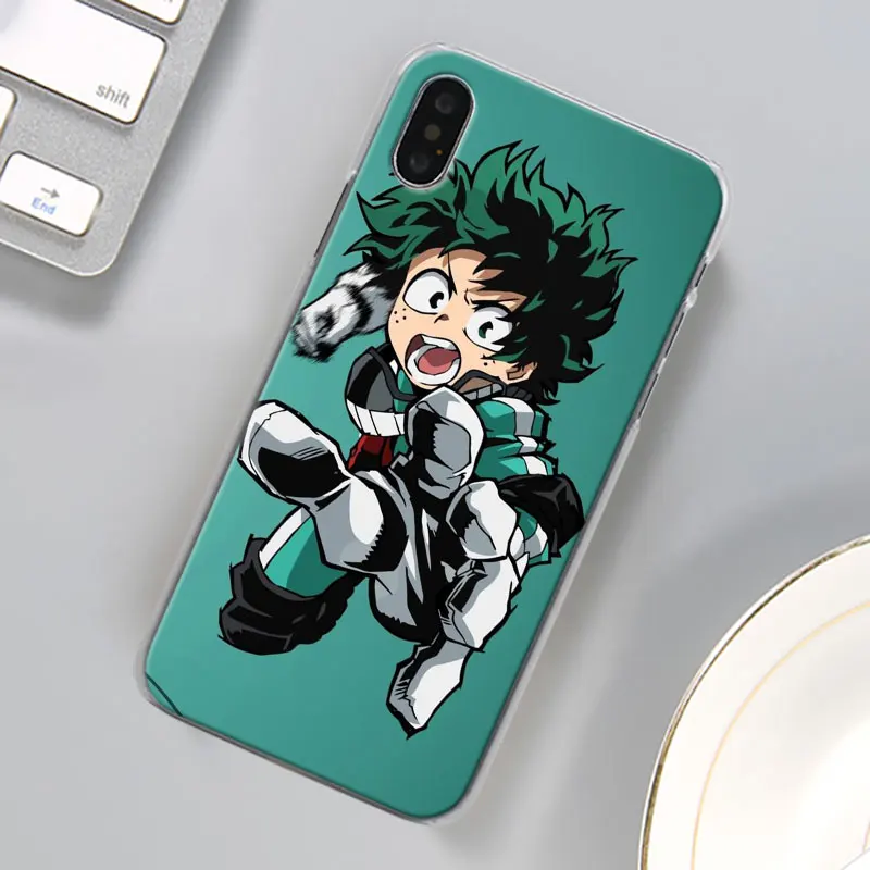 Чехол для телефона Boku no Hero Academy для Apple iPhone X XR 7 8 Plus 6 6s Plus XS MAX 11 Pro Max SE чехол для телефона Coque