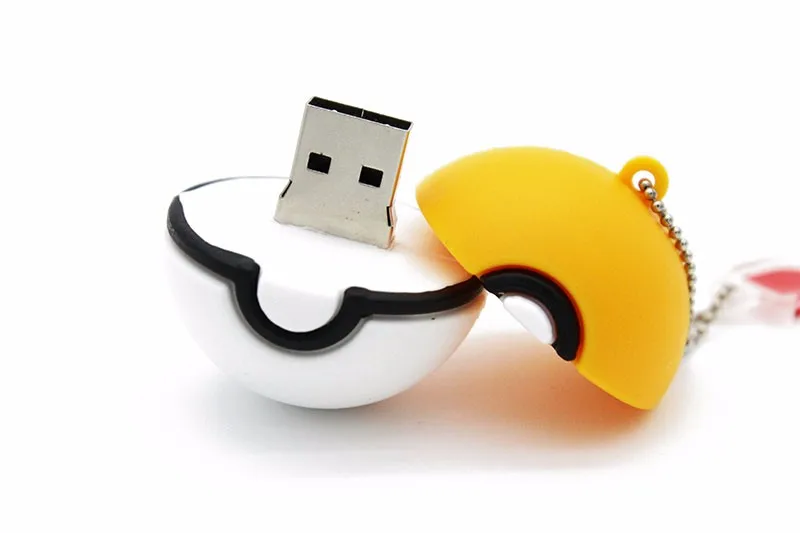 JASTER Pokemon usb флэш-накопитель Карманный Монстр покебол Пикачу Флешка 4 ГБ 8 ГБ 16 ГБ 32 ГБ 64 ГБ u диск карта памяти модный подарок
