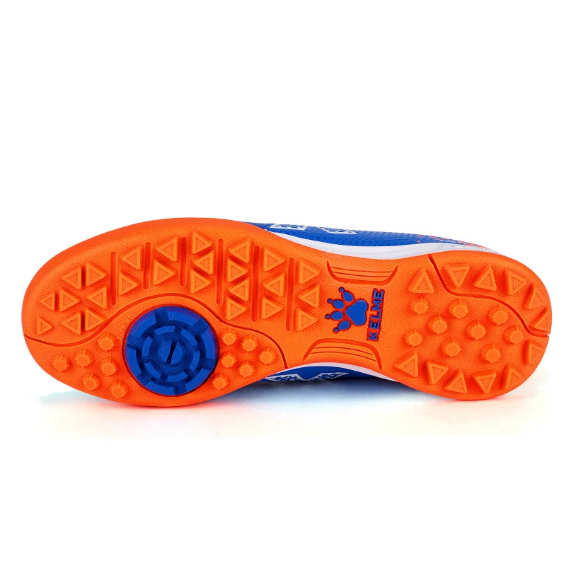KELME/Размер 30-39, мужские футбольные бутсы для мальчиков и детей, футбольные бутсы TF, жесткие кроссовки, футбольные тренеры K98C