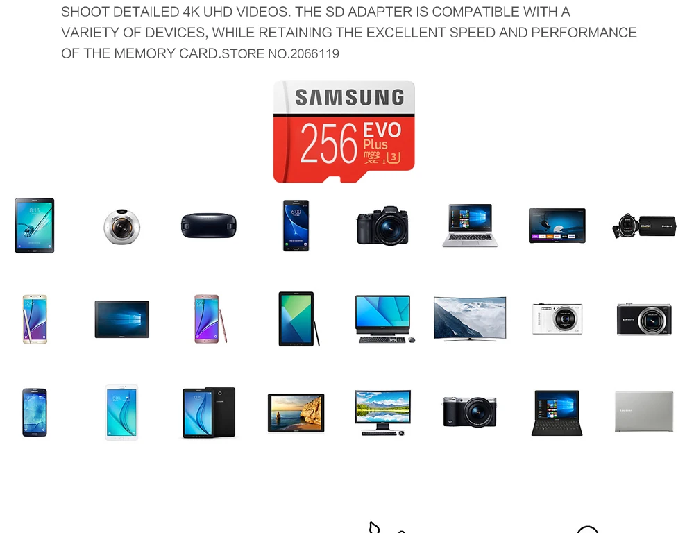Оригинальная карта памяти samsung 32 Гб 64 Гб 128 ГБ 256 ГБ micro sd карта sdhc/sdxc класс 10 EVO microsd 16 ГБ для телефона/планшета