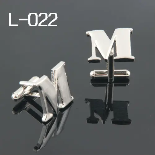 Fashion cufflinks FREE SHIPPING:High Quality Cufflinks For Men FIGURE 2013 Cuff Links LETTER M Wholesales | Украшения и
