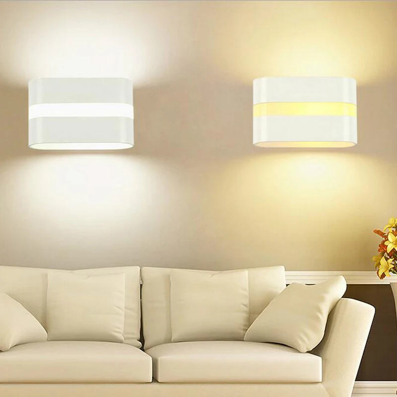 للبيع 10 قطعة 10W Luminaria LED داخلي سطح شنت مكعب Lamparas دي باريد الأبيض صعودا وهبوطا جدار ضوء للمنزل مصباح AC 220V 110V