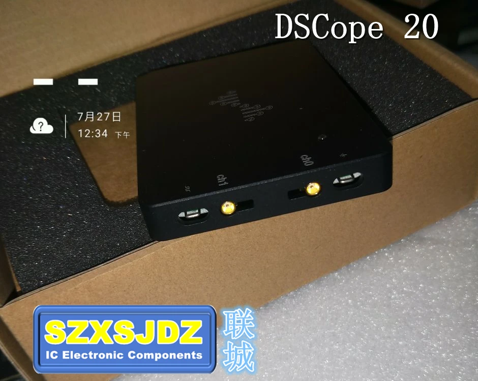 DSCope USB Портативный осциллограф 50 м пропускная способность набор DSLogic