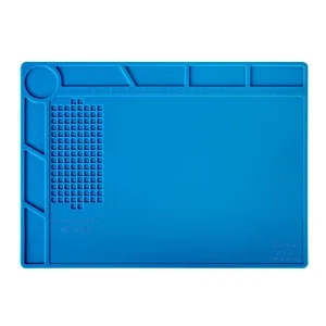 Термоизоляционная силиконовая подкладка, настольная подставка для паяльной станции, инструменты для iPhone XR XS MAX S-130