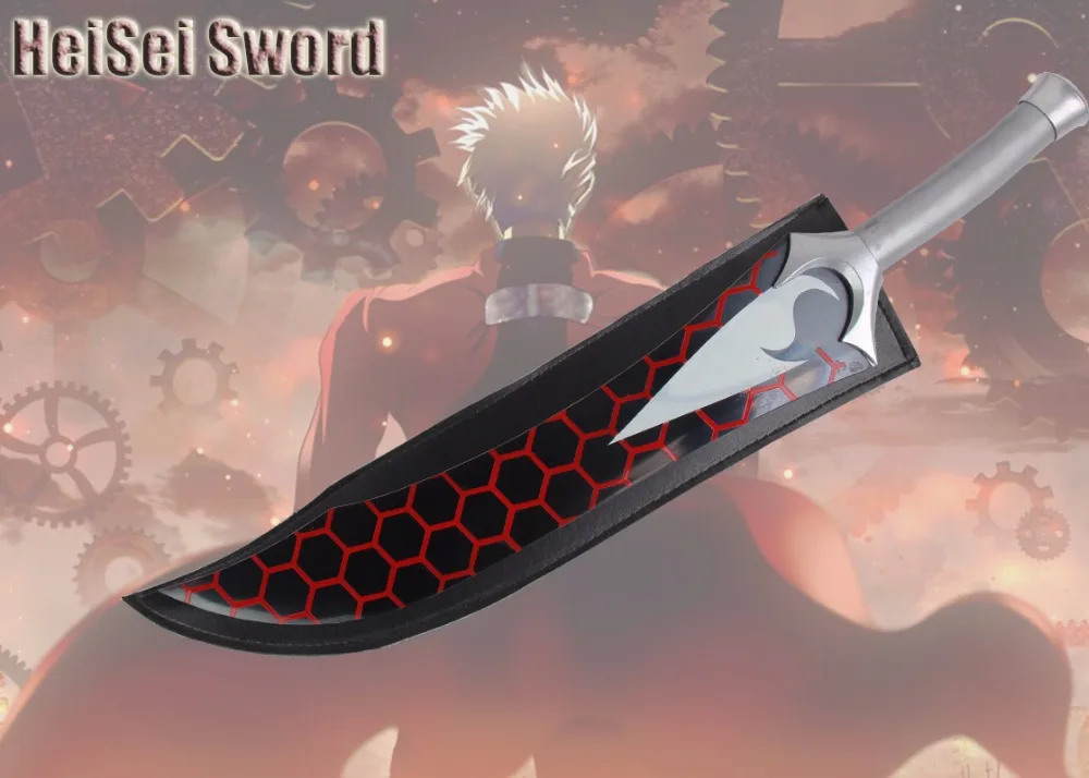 Косплэй Судьба Ночь эмия Ширу красный Арчер двойной меч японского аниме