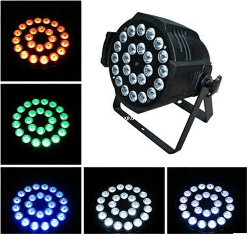 Супер яркий алюминий par led чехол 24x18 Вт 64 rgbwa УФ 6in1 Может dmx огни|dmx light|rgbwa uv 6in1par |