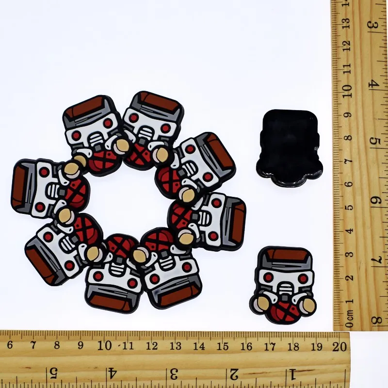 Дети мальчики подарок DIY мягкий Шарм из ПВХ с рисунком Avenger Hero аксессуар для