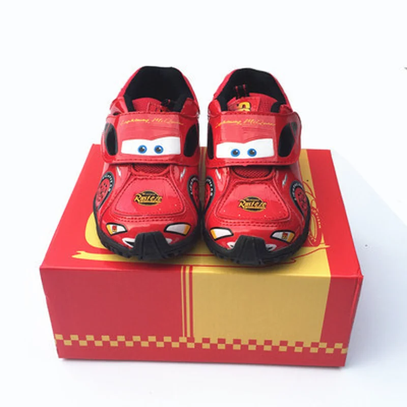New sale Children Casual Cool Shoes Spring and Autumn car boys cartoon school student Sneaker Europe size 25-29 Breathable shoe | Детская
