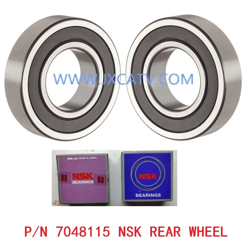 Rear wheel JXCATV подшипник колеса и комплект уплотнений переднего и заднего колеса для HONDA XR650R 2000 до 2007 - Цвет: Rear wheel