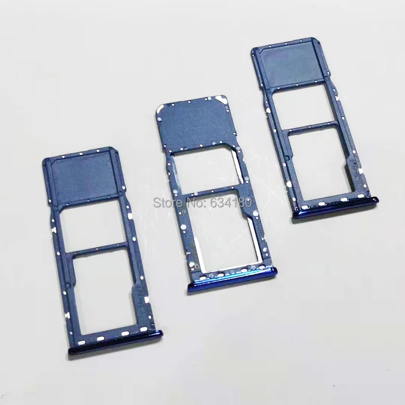 Двойной и один sim-лоток для samsung A7 A750 A750F 6,0 дюймовая сим-карта лоток сменный держатель слота часть