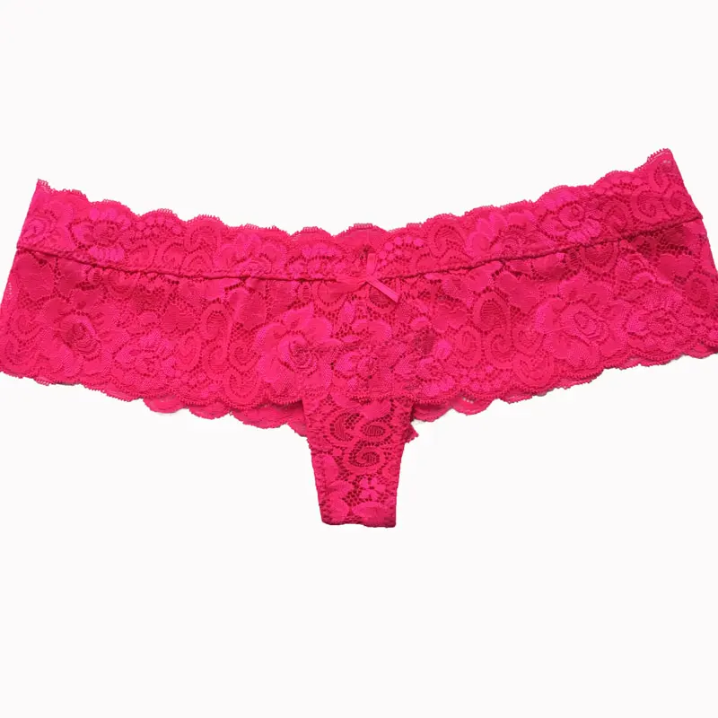 Hot Pink Сексуальное нижнее белье, женские стринги, размеры s, m, l, женские сексуальные кружевные стринги, трусики для женщин, s, женские трусы, нижнее белье, 5 цветов - Цвет: Hot Pink