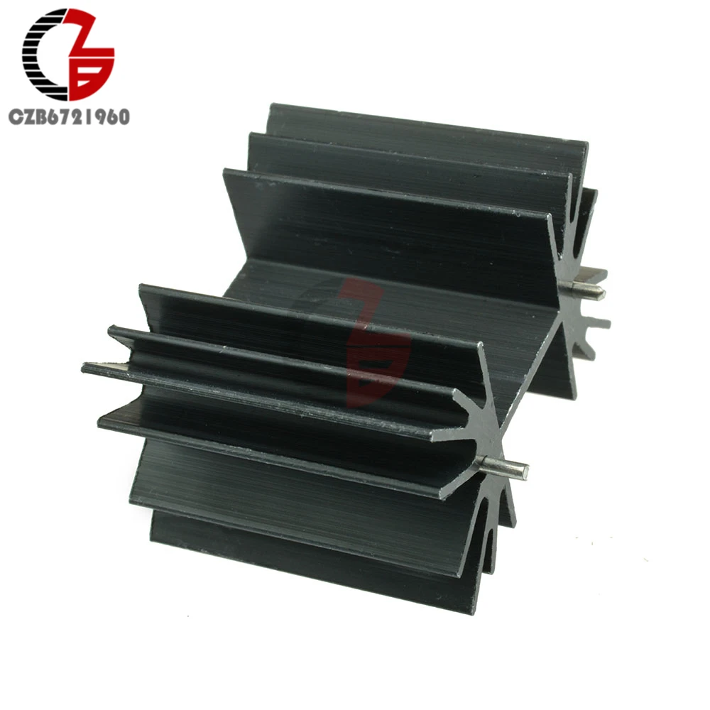 Охлаждающий плавник для Mosfet транзисторов 35x42x25 4 мм|fins|fin heat sinkfinned aluminum |