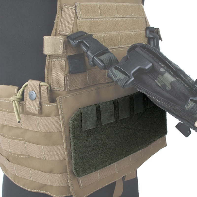TMC тактическая петля панель для MOLLE Передняя наклеиваемая защитная одежда