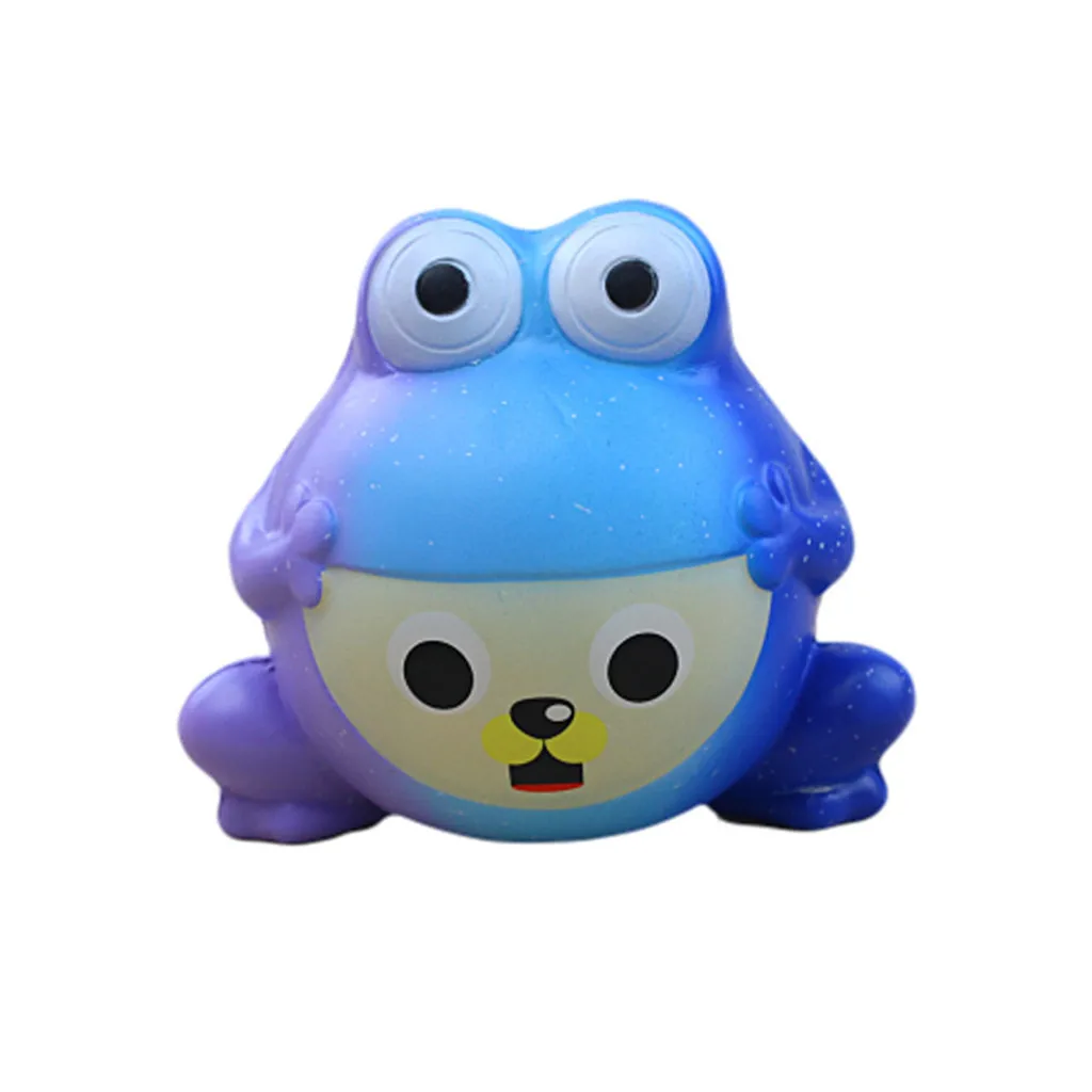 HIINST Squishy игрушка лягушка Kawaii животные медленно поднимающиеся для детей Младенцы