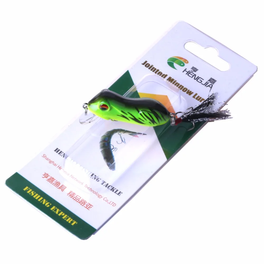 5 шт. лягушка Рыболовная Приманка 5CM 6G искусственные жесткие приманки Topwater