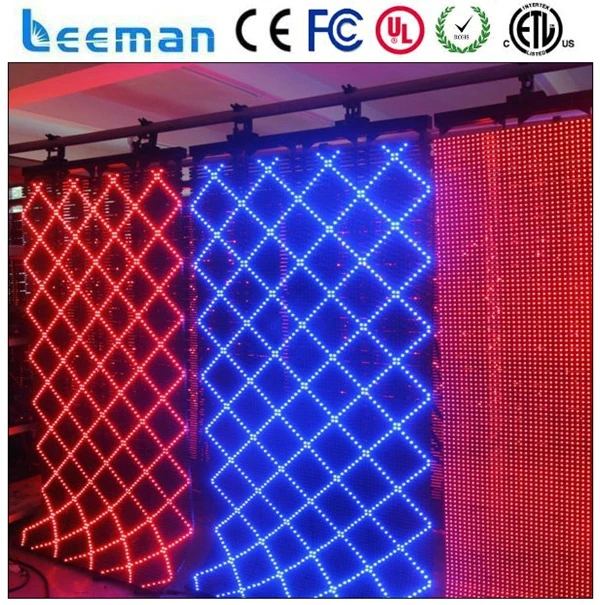 Sinosky P10 Leeman P16 P20 2015 портативный гибкий светодиодный экран занавес гибкой
