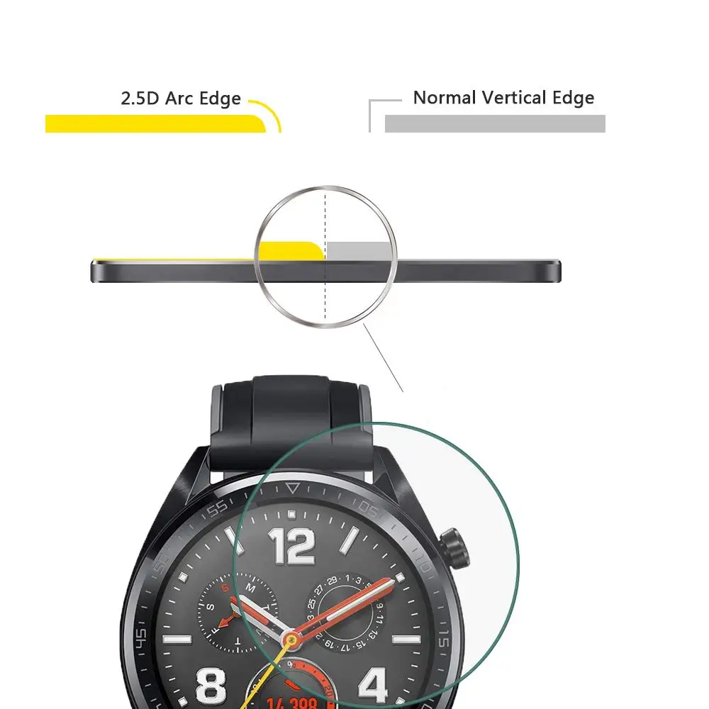 Huawei watch gt active защитная пленка из закаленного стекла для huawei watch GTstrap Smartwatch твердость 9H HD аксессуары для часов