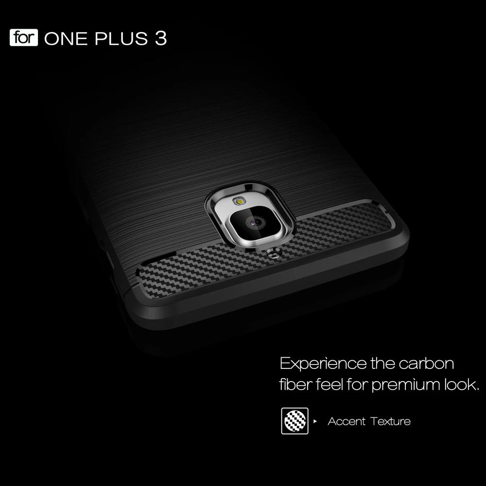 GKK NEW Brushed Silicone Phone Case For Oneplus 3 3T Cover Coque oneplus3 Fundas Caso de telefone One Plus T Cases |