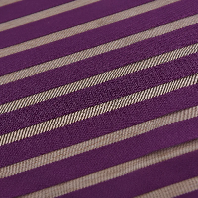 purple Серые короткие тюлевые занавески на окно для спальни, готовые модренные двери, тюль для кухни, римская пряжа, занавески s на люверсе, полосатые занавески - Цвет: purple