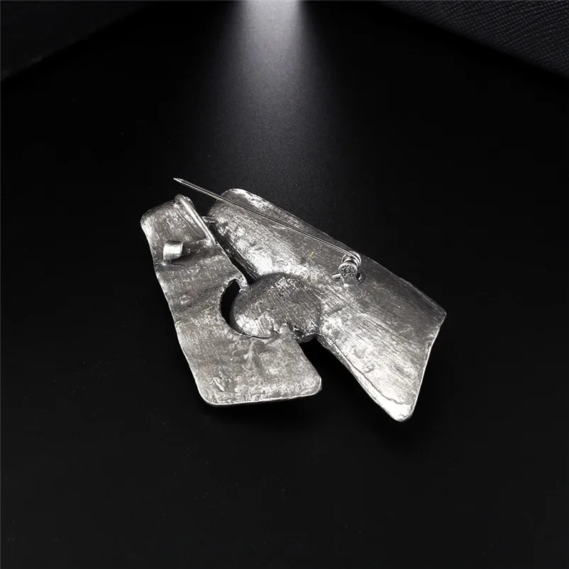 Женская брошь в форме насекомого ADOLPH Star Винтажная камня с геометрическим узором