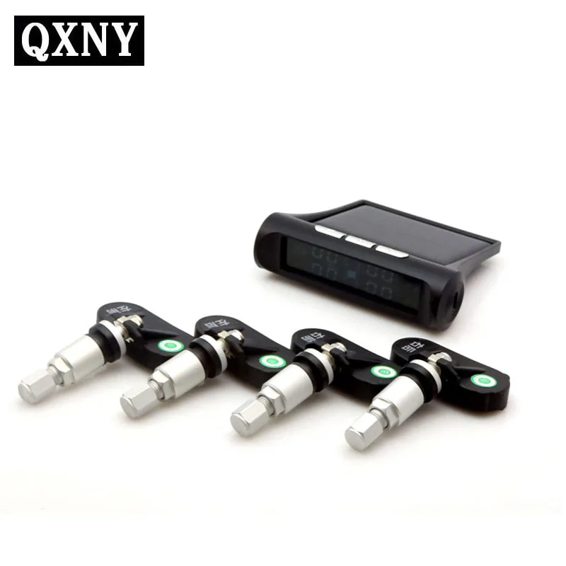 Умная автомобильная система контроля давления в шинах TPMS зарядка солнечной