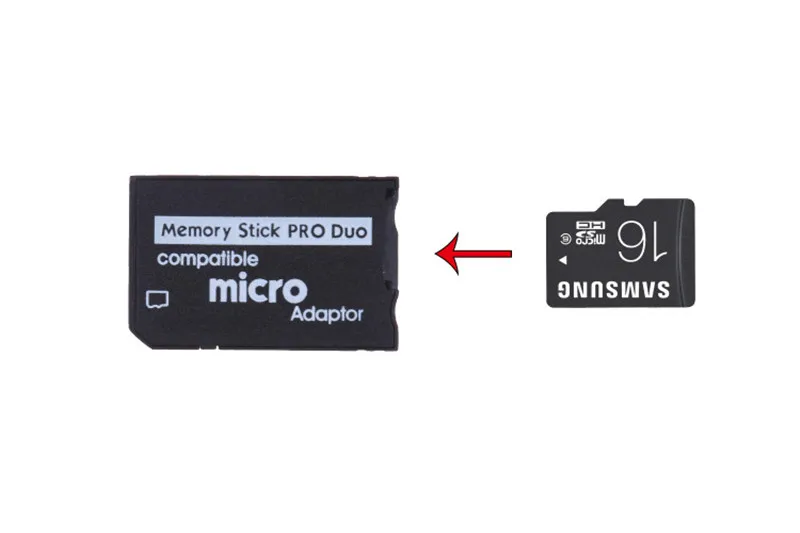Карта памяти адаптер Micro SD для карты памяти Адаптер для psp поддержка класс 10 micro SD 2 ГБ 4 ГБ 8 ГБ 16 ГБ 32 ГБ