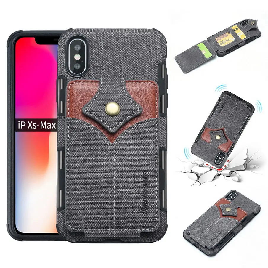 Чехол бумажник для iPhone 6S 6 7 8 Plus XS Max|Бамперы| |