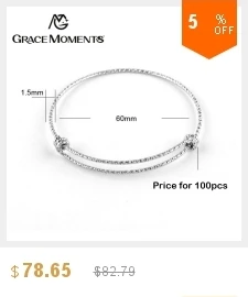10 шт./лот, браслет и браслет Grace Moments, нержавеющая сталь, браслеты-манжеты, женские модные ювелирные изделия, регулируемый браслет с проволочным кабелем