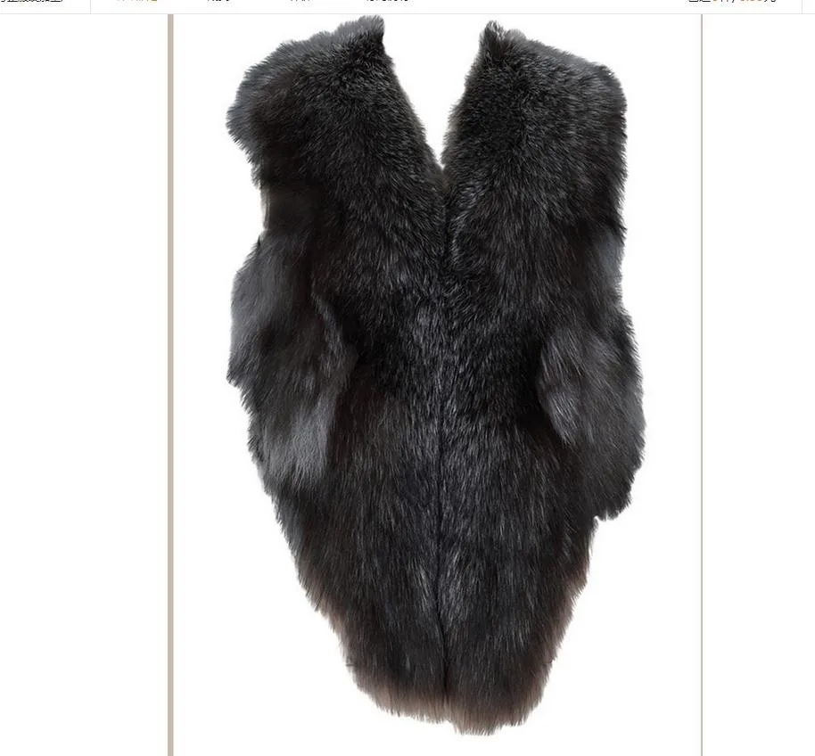 New Women Short Section Faux Mink Fur Stitching Sleeveless Jacket Casual Vest Coats Large Size Man-Made s/6xl K22 | Женская одежда