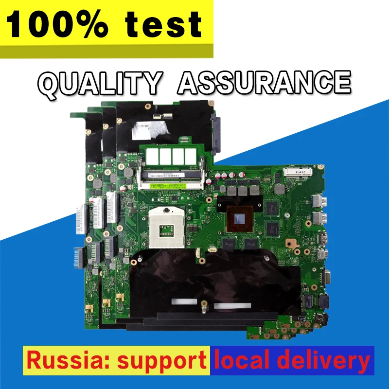 G55VW материнская плата REV: 2 3 для Asus G55V ноутбука Тест 100% OK|laptop motherboard|g55vw motherboardmotherboard